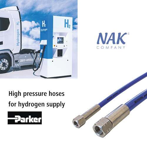High pressure hoses for hydrogen supply