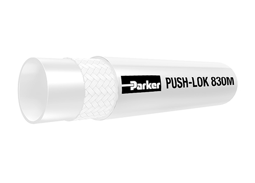 Покращений контроль рідини з новими самозажимними рукавами Parker Push-Lok 830
