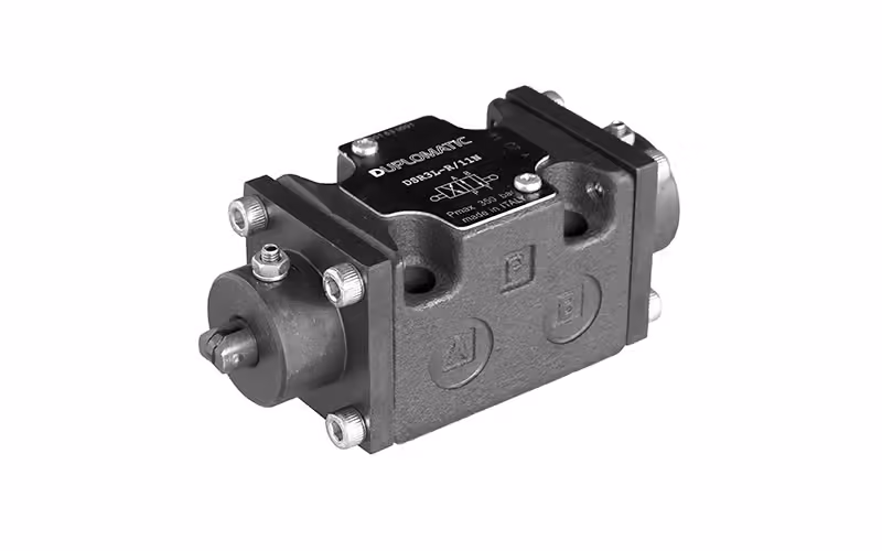 duplomatic-dsr3 Розподільник гідравлічний Duplomatic DSR3 з роликовим керуванням, ISO 4401-03, 350 бар