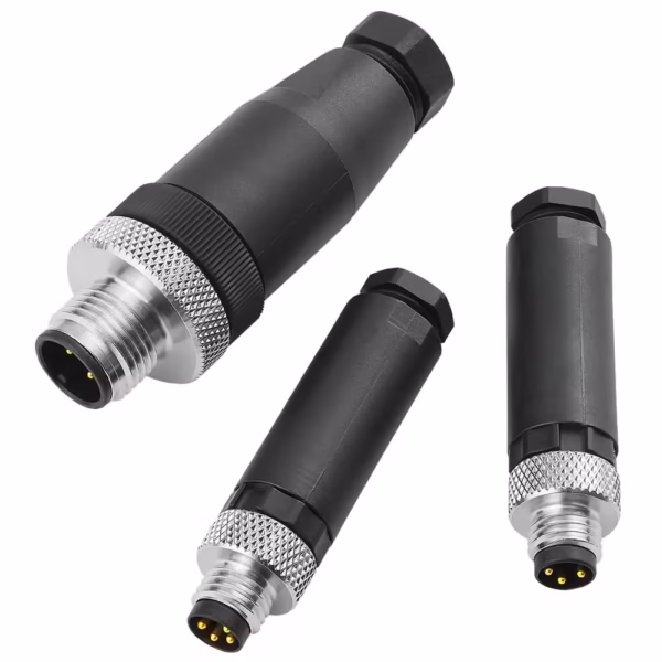 Роз’єм M12 × 1 для самостійного монтажу IMI Norgren NC-124MS-WIRE0A0, 4 контакти